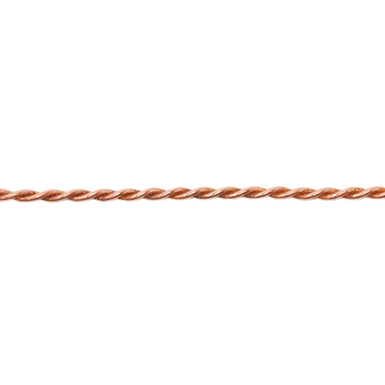 Patterned Wire - Copper Rope #2 - 16 gauge Dead Soft - 6" Min