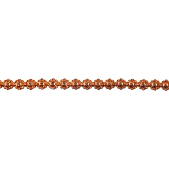 Patterned Wire - Copper - Flower #1 16 gauge Dead Soft - 6" Min