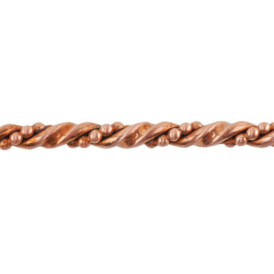 Patterned Wire - Copper - Double Twisted 6 gauge Dead Soft - 6" Min