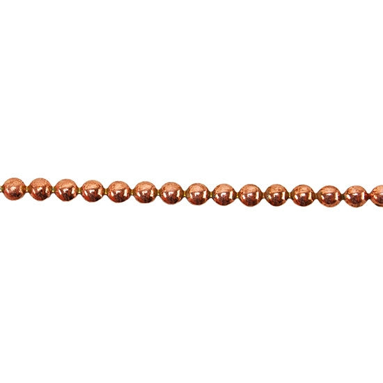 Patterned Wire - Copper - 3mm Polka Dot 14 gauge Dead Soft - 6" Min