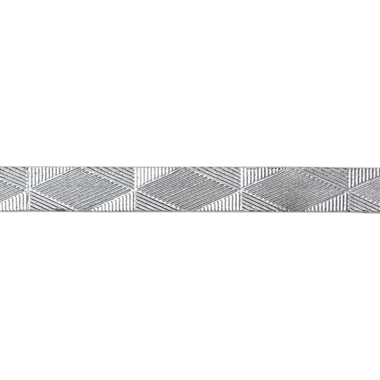 Aluminumm Ribbon Textured Aluminum Ribbon Wire - 6.56 Feet (2m) roll.