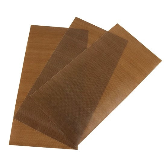 3 Tuff Sheets - Transparent Non-stick 4" x 8"