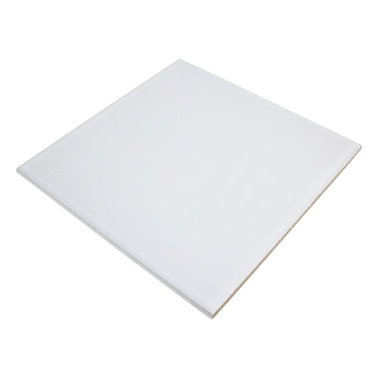 Ceramic Tile Work Surface  - White 7-3/4" x 7-3/4"