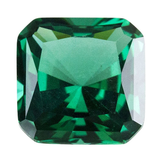 Nano Gems - Green Tourmaline - Asscher