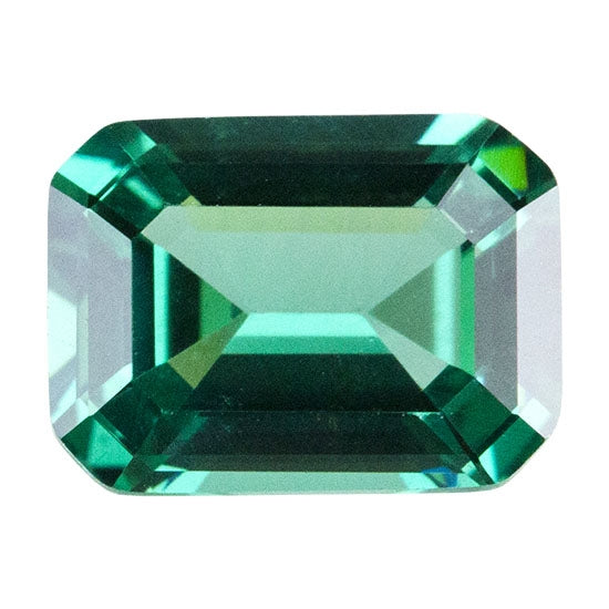 Nano Gems - Tourmaline Paraiba Green - Radiant