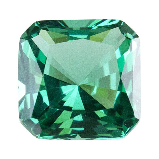 Nano Gems - Tourmaline Paraiba Green - Asscher