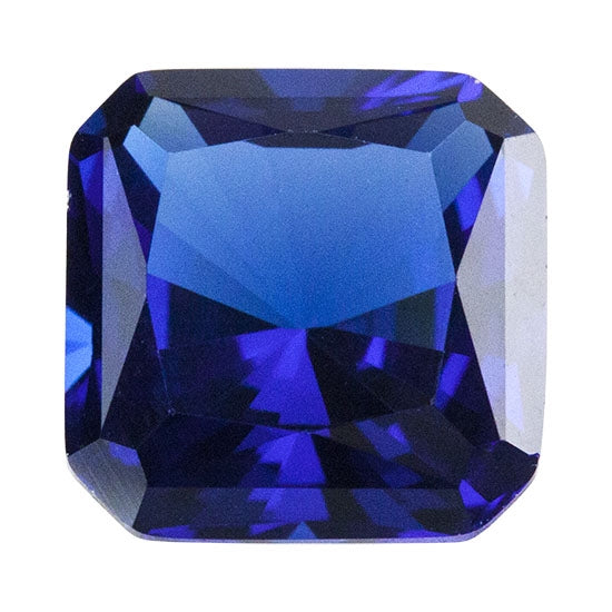 Nano Gems - Dark Blue Sapphire - Asscher