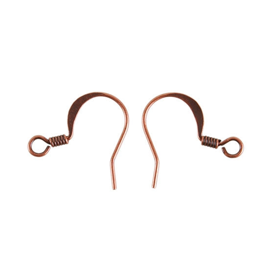 Antique Copper Earwires