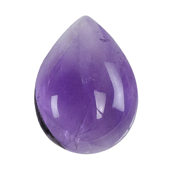 Cabochon Pear Amethyst Gemstone example three