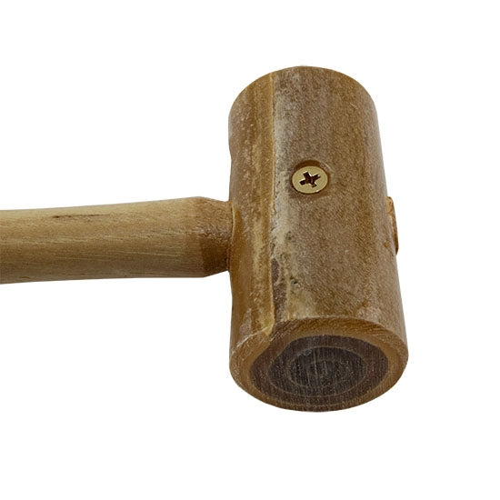 Rawhide Mallet - Weighted This premium American made mallet features top quality rawhide impregnated with shellac to last for many years. Will not scratch metals. Select ash handle and weighted head.