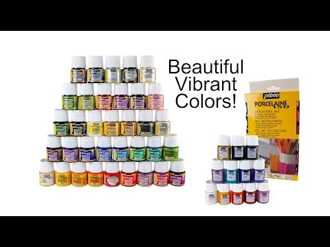 video Cool Tool | Introduction to Pebeo Porcelaine Paints