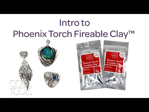 vifeo Cool Tools | Intro to Phoenix Torch Fireable Clay™ | Fine Silver Metal Clay