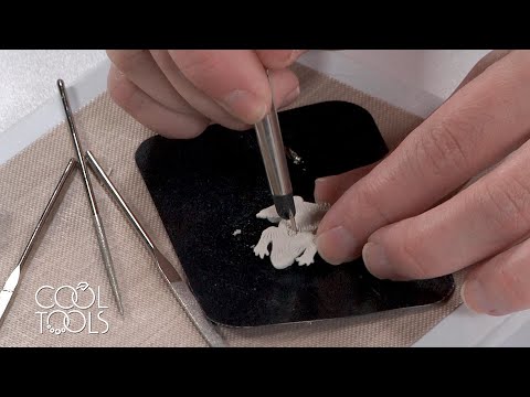 video Cool Tools | Enameled Frog Pin on Fine Silver Metal Clay by Karen Trexler