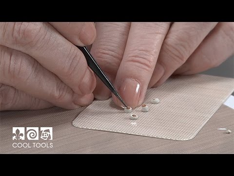 video Cool Tools: Setting Small Gemstones in Silver Metal Clay