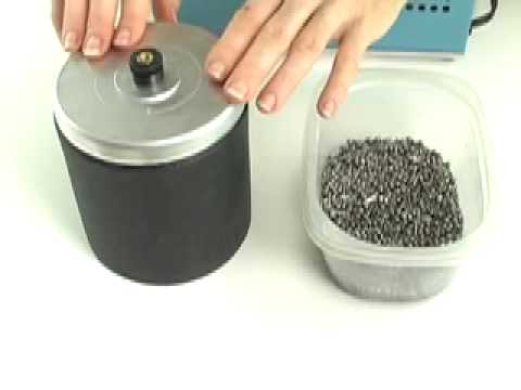 video How to Use the Lortone Rotary Tumbler for PMC and Silver