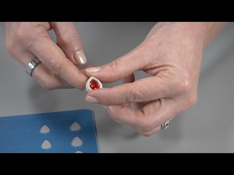 video Bezel Templates for Fireable Stones in Metal Clay