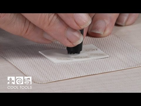 video Cool Tools | Hallmarking Silver Metal Clay by Lisel Crowley