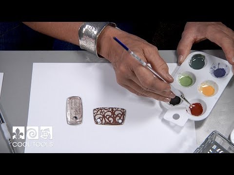 video Cool Tools | Painting with Ferro® Sunshine Enamels by Jan Harrell