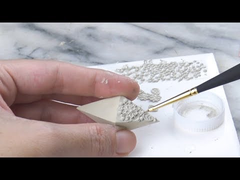 video Cool Tools | Fine Silver Geometric Bead by Wanaree Tanner