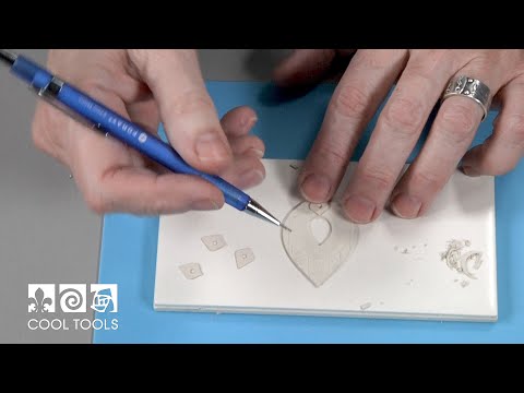 video Tab Setting for Non-Fireable Stones with EZ960® Sterling Silver Clay by Cindy Pope